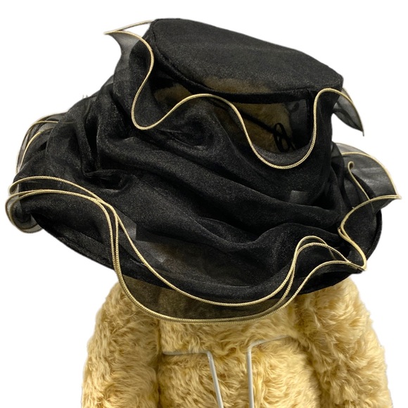 Something Special LA Organza Floral Hat - Picture 9 of 16